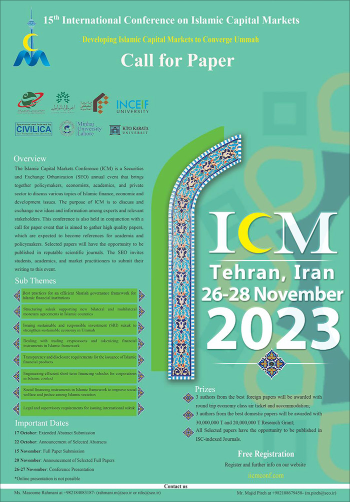 15th International Conference on Islamic Capital Markets